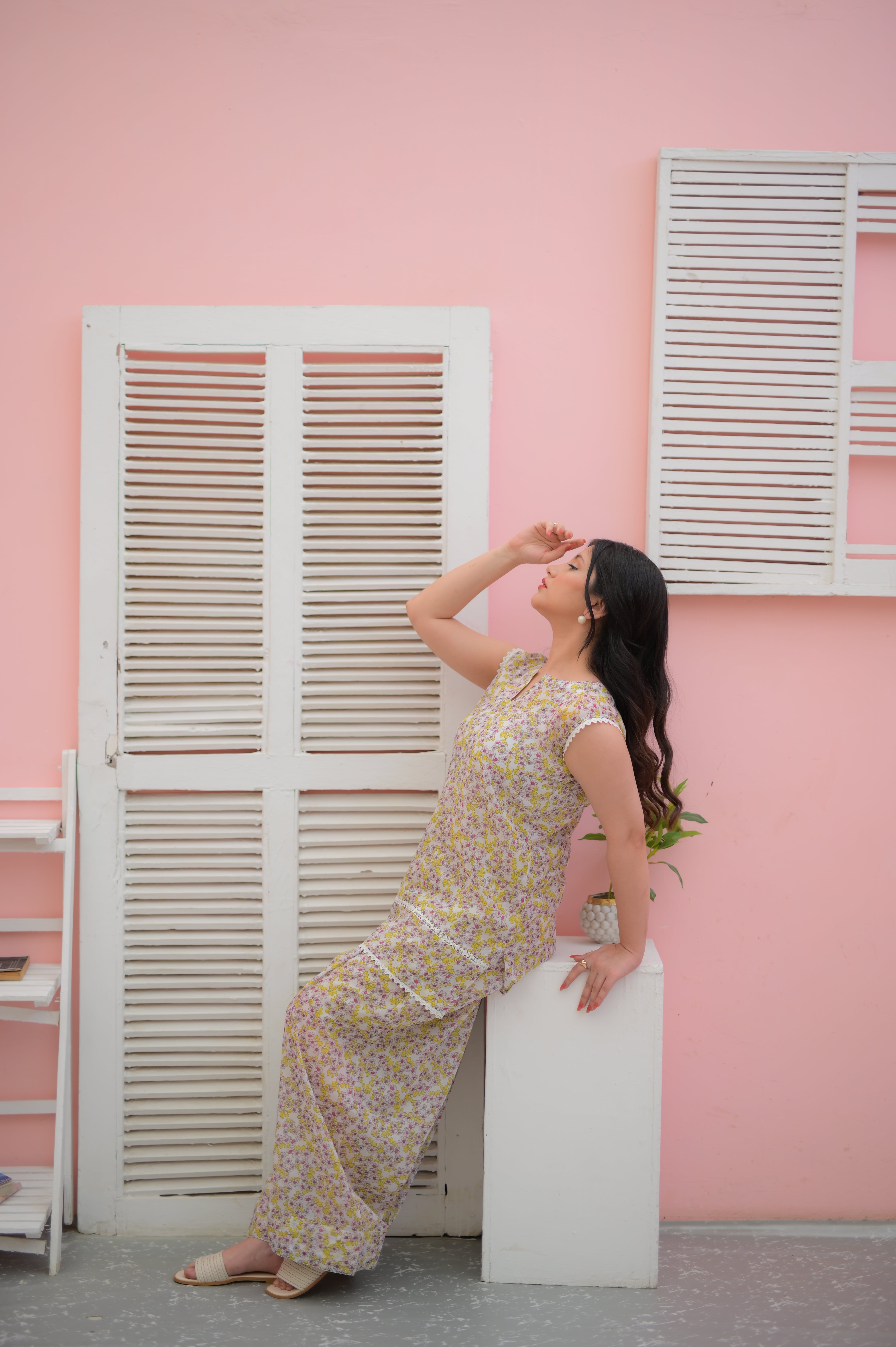 Zareen – Printed Lawn Farshi Set